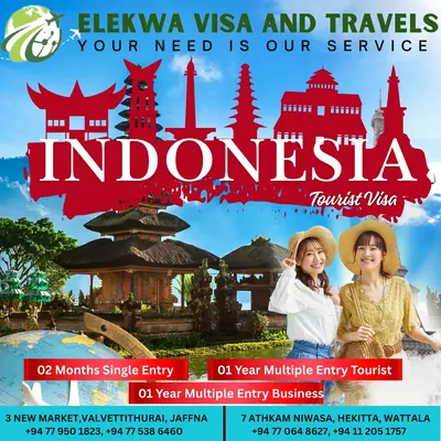 Indonesia tourist and business visas