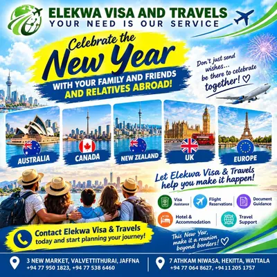 Visit your family abroad for the New Year