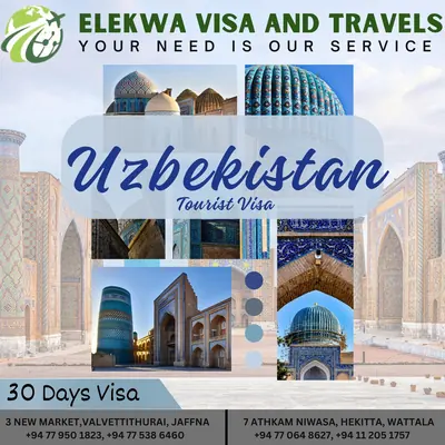 Uzbekistan 30-day tourist visa